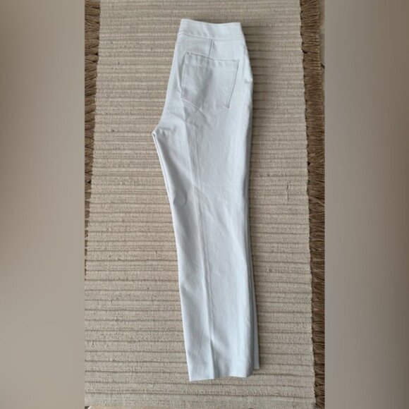 Spanx White High-Rise Slim Ankle Pants M‎ - Picture 3 of 7